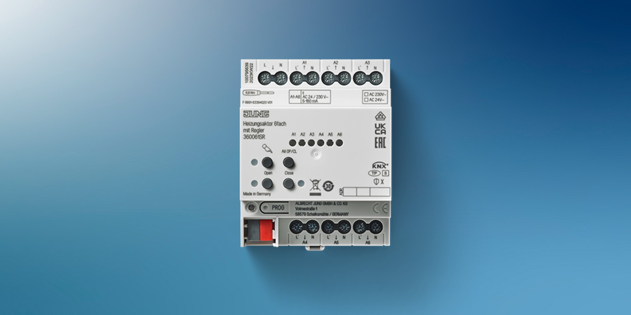 KNX Heizungsaktor 6-fach bei Elektro-Service Winkler in Brandis
