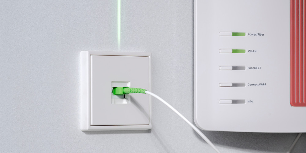 Die neuen Glasfaser-Anschlussdosen bei Elektro-Service Winkler in Brandis