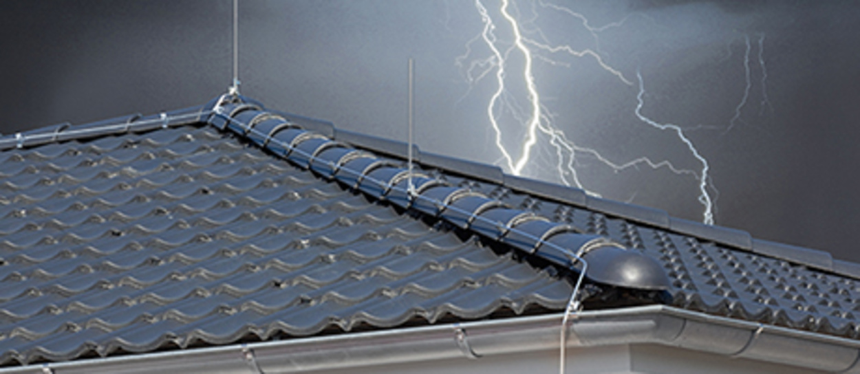 Äußerer Blitzschutz bei Elektro-Service Winkler in Brandis