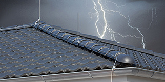 Äußerer Blitzschutz bei Elektro-Service Winkler in Brandis